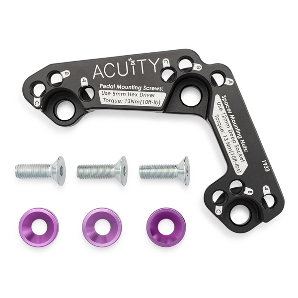 ACUITY Instruments Throttle Pedal Spacer for the Right-Hand-Drive Vehicles (1933) - VOLT'D Performance